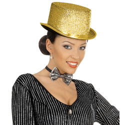 Zlatý lurexový cylindr